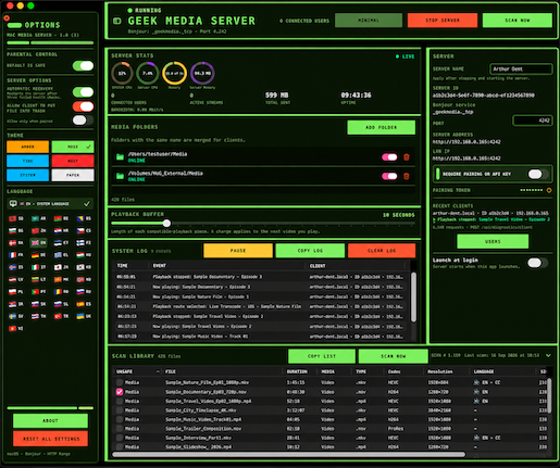 Control Panel