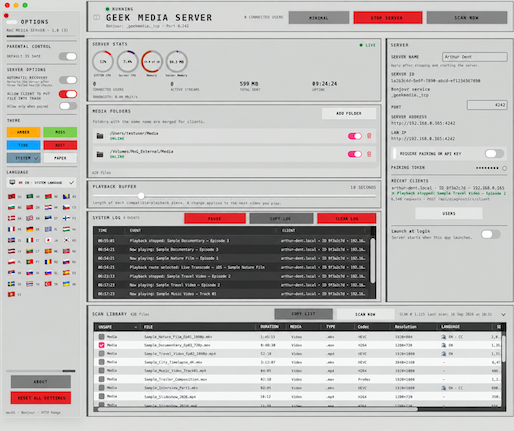Control Panel