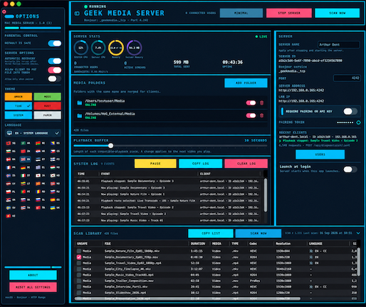 Control Panel